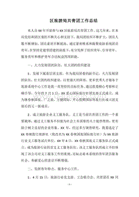 2018区旅游局共青团工作总结.docx