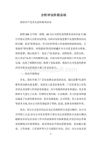 2018分析评议阶段总结.docx