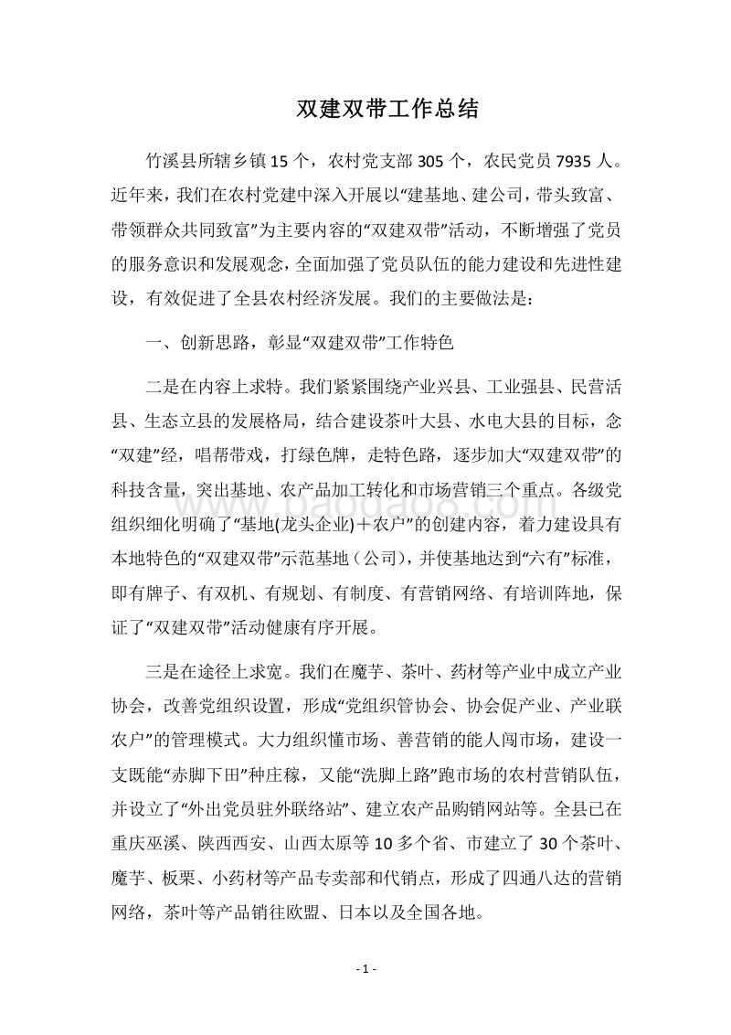 2018双建双带工作总结.docx_第1页