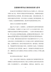 2018县委集体领导运行新机制实践与思考.docx