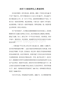 2018农村十大致富带头人事迹材料.docx