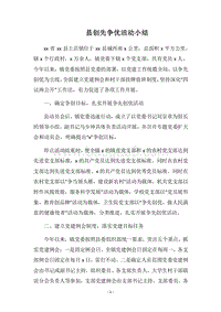 2018县创先争优活动小结.docx