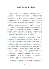2018县地税局半年党建工作总结.docx