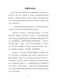 2018刑警年终总结.docx