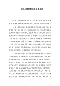 2018县国土局打黑除恶工作总结_1.docx