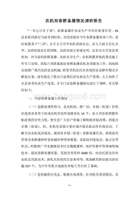 2018农机局春耕备播情况调研报告.docx