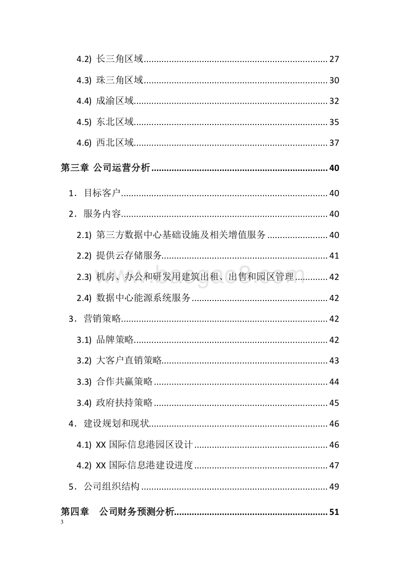 XX科技发展有限公司项目融资商业计划书.doc_第3页
