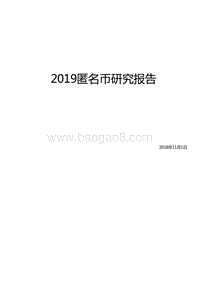 2019匿名币研究报告.doc