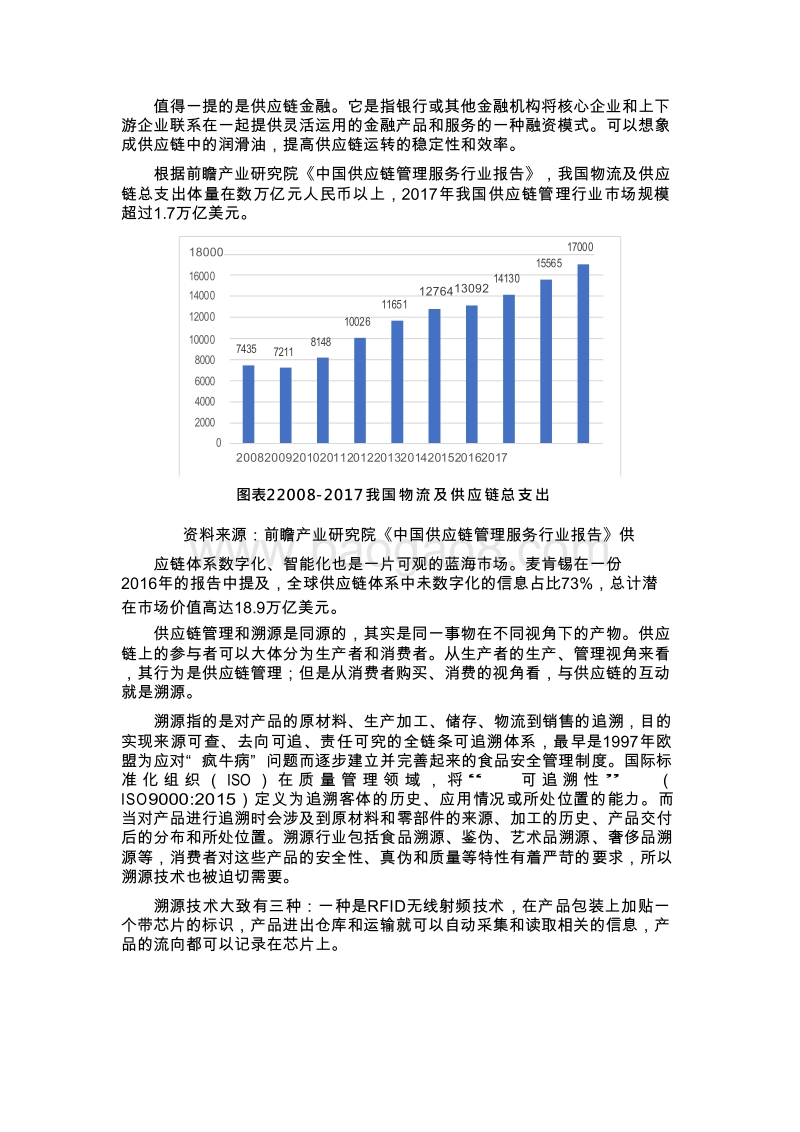 2018-2019区块链+供应链及溯源行业专题报告.doc_第5页