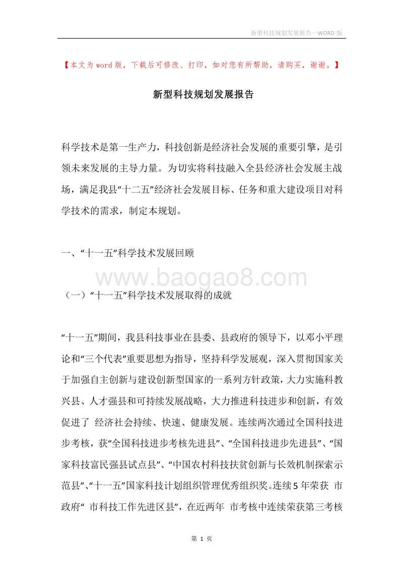 新型科技规划发展报告.docx_第1页