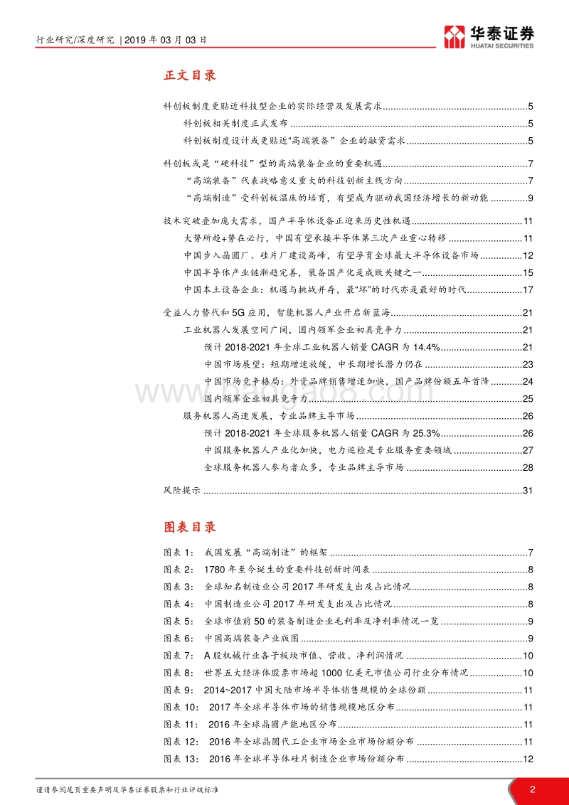 科创板系列报告：科创板将加速国产高端装备业崛起.pdf_第2页