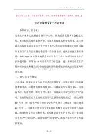 主任在国资安全工作会发言.docx
