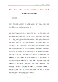 政务部门全年工作回顾.docx