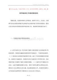 软环境治理工作落实情况报告.docx