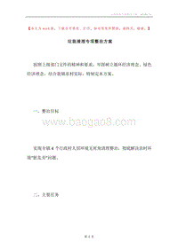 垃圾清理专项整治方案.docx