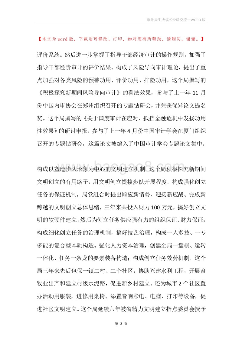 审计局生成模式经验交流.docx_第2页
