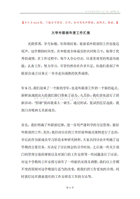 大学外联部年度工作汇报.docx