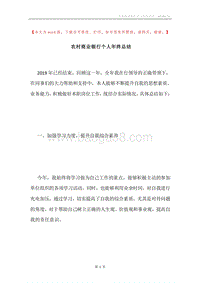 农村商业银行个人年终总结.docx