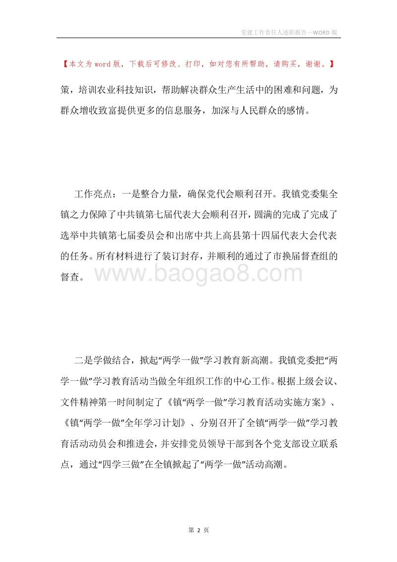 党建工作责任人述职报告.docx_第2页