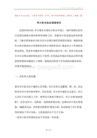 审计机关执法调查报告.docx