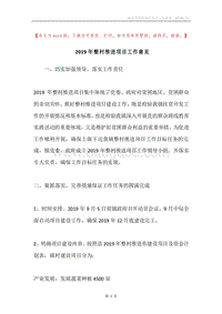 2019年整村推进项目工作意见.docx