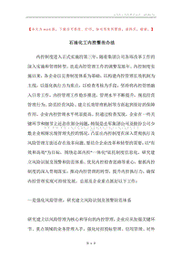 石油化工内控整治办法.docx