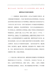城管局运行机制交流材料.docx