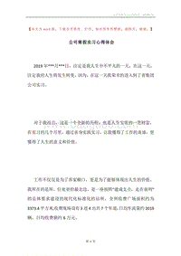 公司寒假实习心得体会.docx