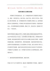 旅游局廉洁从政整改措施.docx