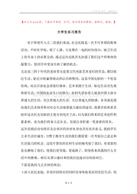 大学生实习报告.docx