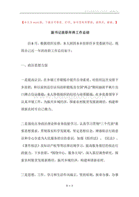 副书记挂职年终工作总结.docx
