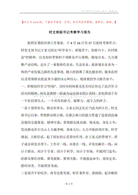 村支部副书记考察学习报告.docx