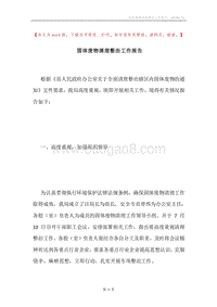 固体废物清理整治工作报告.docx
