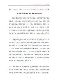 名誉村书记情系家乡共建家园活动总结.docx
