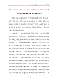林业局反腐倡廉警示教育自查整改方案.docx