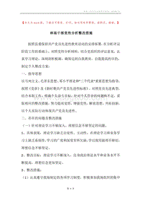 林场干部党性分析整改措施.docx
