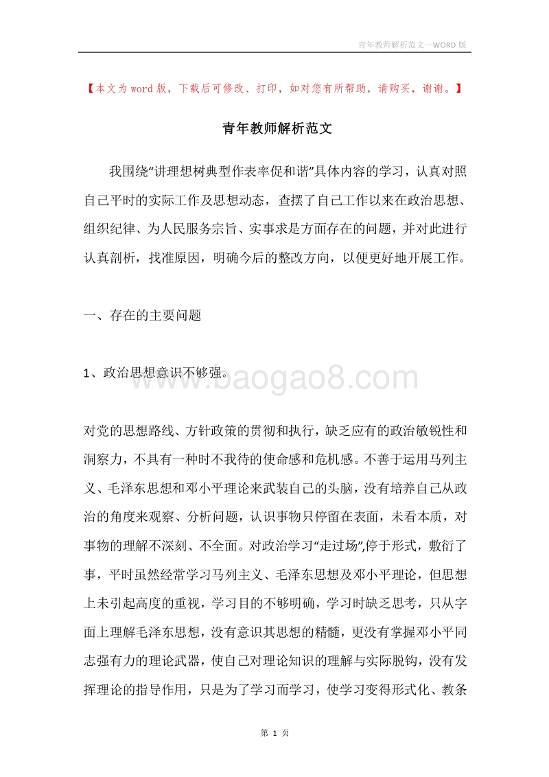 青年教师解析范文.docx_第1页