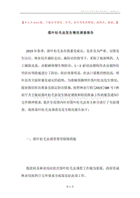 落叶松毛虫发生情况调查报告.docx