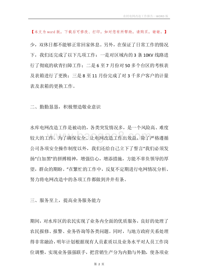 农村电网改造工作报告.docx_第2页
