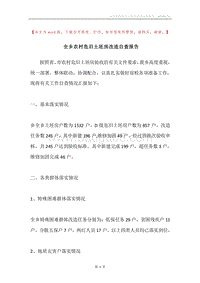 全乡农村危旧土坯房改造自查报告.docx