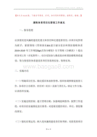 腐败体系项目化管理工作意见.docx