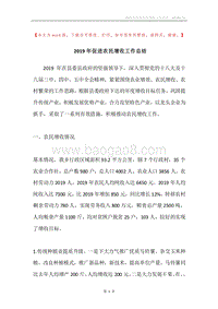 2019年促进农民增收工作总结.docx