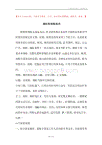 规则和规程格式.docx