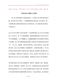 大学生金工实践个人总结.docx