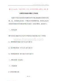 内商贸市场综合整治工作意见.docx