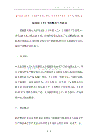 加油船（点）专项整治工作总结.docx