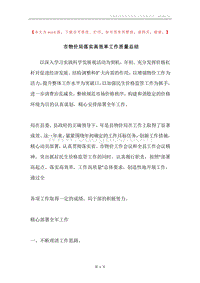 市物价局落实高效率工作质量总结.docx