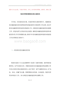 惩治和预防腐败体系自查报告.docx