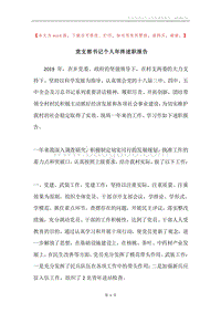 党支部书记个人年终述职报告.docx