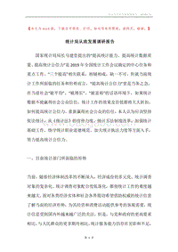 统计局从政发展调研报告.docx